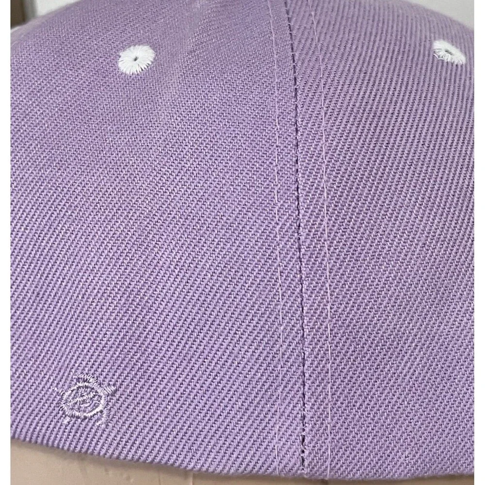 Chelona USA Lavender Hawaii adjustable strapback cap hat Embroidered - Picture 6 of 9